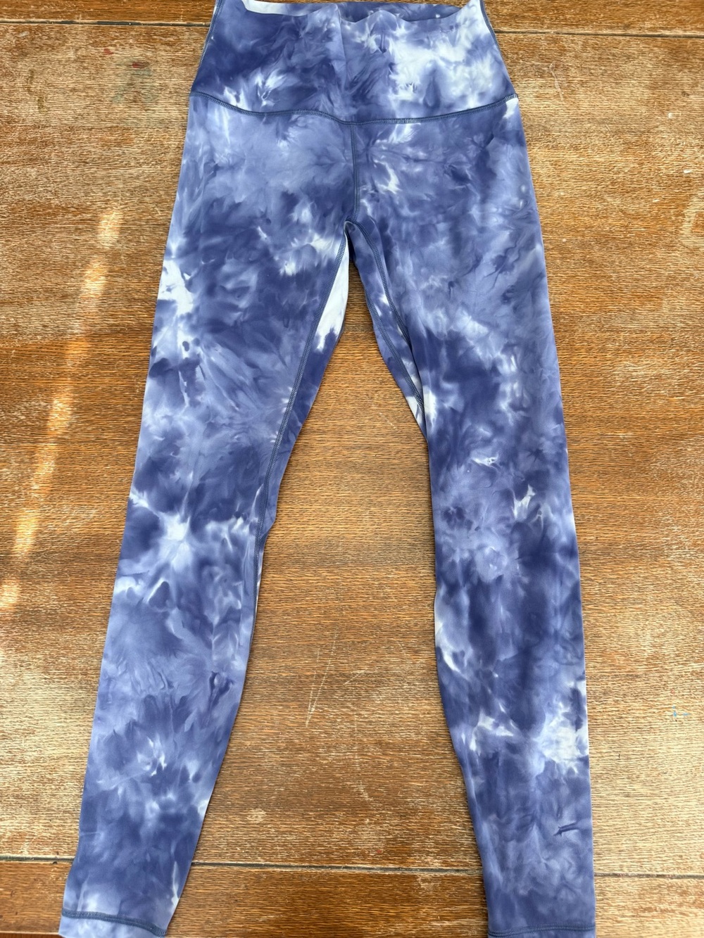HALARA Blue Tie-Dye Leggings
